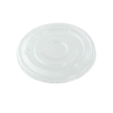 Omg Grease Resistant Flat Lid, Clear OM3121507